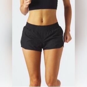Glyder Women's Black Athletic Running Shorts Small